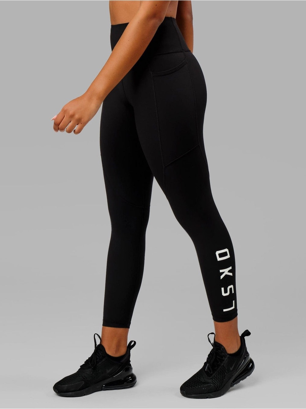 LSKD Rep Ultra High-Rise 7/8 Legging Black 24” Medium Pockets Workout Gym